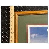 Len Guggenberger Red Wing Framed Print - Cityscape Artwork