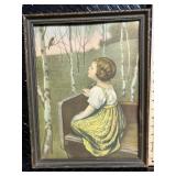 Light of World Vintage Framed Prints (Lot of 2)