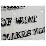 Framed Wall Art - Do More Of What Makes You Happy