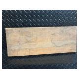 Wall Panel - Vintage Wood Frame with Wrought Iron Scrollwork