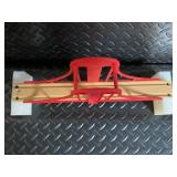 Wooden Train Set with Tracks, Bridges & Figures - Complete Kids Toy Lot