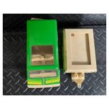 Tonka Camper SUV with Trailer - Green & Beige Vintage Toy Vehicle