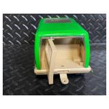 Tonka Camper SUV with Trailer - Green & Beige Vintage Toy Vehicle