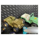 Tonka Die-Cast Toy Vehicle Lot - Tractors, Jeeps, Buses & Planes (Vintage)