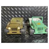 Tonka Die-Cast Toy Vehicle Lot - Tractors, Jeeps, Buses & Planes (Vintage)