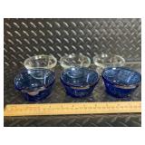 Celadon Ceramics & Glass Lot - Jug w/ Spigot, 3 Bud Vases, White Bowls