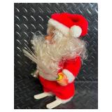 Disco Santa Claus Plush - Battery-Operated Christmas Toy with Box