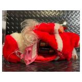 Disco Santa Claus Plush - Battery-Operated Christmas Toy with Box