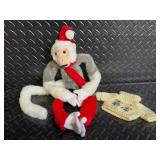 Disco Santa Claus Plush - Battery-Operated Christmas Toy with Box