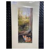 Helen Clark Fox Cub Den & Timber Wolf - The Gallery Derbyshire Prints