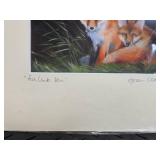 Helen Clark Fox Cub Den & Timber Wolf - The Gallery Derbyshire Prints
