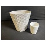 Vintage Lanterns & Candle Holders Lot - Metal & Glass Decor, Candles & Planters