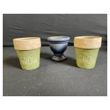 Vintage Lanterns & Candle Holders Lot - Metal & Glass Decor, Candles & Planters