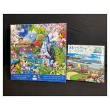 Puzzle Lot - Assorted 1000-Piece Jigsaws (Ravensburger, Cobble Hill, Memory Lane, & More)