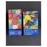 Puzzle Lot - Assorted 1000-Piece Jigsaws (Ravensburger, Cobble Hill, Memory Lane, & More)