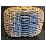 Napco Ware White Bird Candle Holder & Holiday Decor Lot with Basket