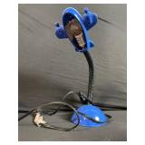 Hello Kitty Jar with Lid - Glass Star-Shaped Plate - Moon & Sun Ornaments - Blue Desk Lamp