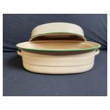 ODI Copper Tri-Ply Pan with Lid - Vintage Cookware Lot incl. Tea Box, Pine Tray, 4 Popcorn Bowls