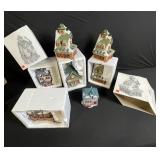 NoopWorks Christmas Village Houses Kit - Santa