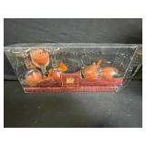 Chesapeake Bay Candle Oak Leaf & Cedar 5-Wine Glass Candle Set - Lantern & Candles & Birds