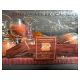 Chesapeake Bay Candle Oak Leaf & Cedar 5-Wine Glass Candle Set - Lantern & Candles & Birds