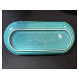 Vintage Serving Dishes Lot: Red Wing USA, Grapevine-Embossed Silver Platter & Ceramic Trays