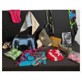 Assorted Yarn & Knitting Supplies Bundle with Needles, Bags & Accessories