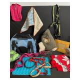 Assorted Yarn & Knitting Supplies Bundle with Needles, Bags & Accessories