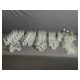Glassware Assortment - Clear Drinking Glasses, Tumblers, Shot Glasses and Mugs