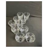 Glassware Assortment - Clear Drinking Glasses, Tumblers, Shot Glasses and Mugs