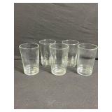 Glassware Assortment - Clear Drinking Glasses, Tumblers, Shot Glasses and Mugs