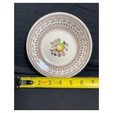 Johnson Bros Old Granite Fruit Sampler Teacups & Plates - Staffordshire, England