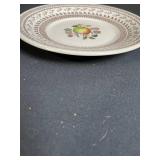 Johnson Bros Old Granite Fruit Sampler Teacups & Plates - Staffordshire, England