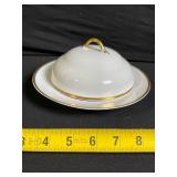 Franciscan Fremont China - Vintage White & Gold Rim Dinnerware Set with Lidded Tureen