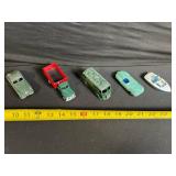 Vintage Tin Die-Cast Toy Vehicles Collection - Cars, Trucks, Boats & Planes