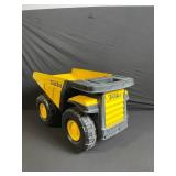 Tonka Dump Truck Toy - Yellow Tilt Bed Construction Vehicle With Large Off-Road Wheels