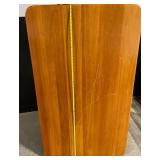 Solid Wood Tabletop Panel - Butcher Block Style, Rounded Corners