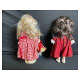 Effanbee The Wonderful World of Ellane Dolls - 2 Vintage Story Book Fashion Dolls