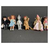 Six Vintage Dolls Lot - Assorted Character Figures