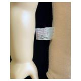 American Girl-Style Doll with Long Black Hair, Tan Vinyl Body