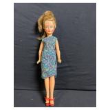 Ideal Toy Corp Fashion Doll - Vintage Floral Dress, Red Shoes