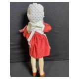 The Ashton-Drake Galleries Doll - Sleepy Little Girl in Red Dress & Apron