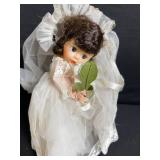 Madame Alexander Bride Doll in White Lace Wedding Dress with Veil