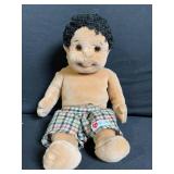 Boyds Bears Monkey Plush & 2 Plush Dolls - 3-Piece Lot