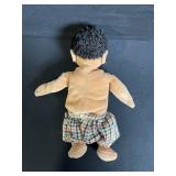 Boyds Bears Monkey Plush & 2 Plush Dolls - 3-Piece Lot