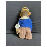 Boyds Bears Monkey Plush & 2 Plush Dolls - 3-Piece Lot