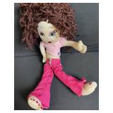 Boyds Bears Monkey Plush & 2 Plush Dolls - 3-Piece Lot