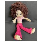 Boyds Bears Monkey Plush & 2 Plush Dolls - 3-Piece Lot