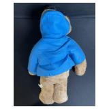 Eden Toys Teddy Bear - Sewn in Haiti Blue Coat