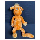 Assorted Plush Toys - 4-Piece Lot (Teddy Bear, 2 Rag Dolls, Dragon)